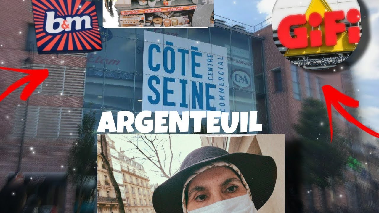 VLOG #7: JE SUIS ALLÉ AU CENTRE COMMERCIAL D'ARGENTEUIL (CÔTÉ SEINE)