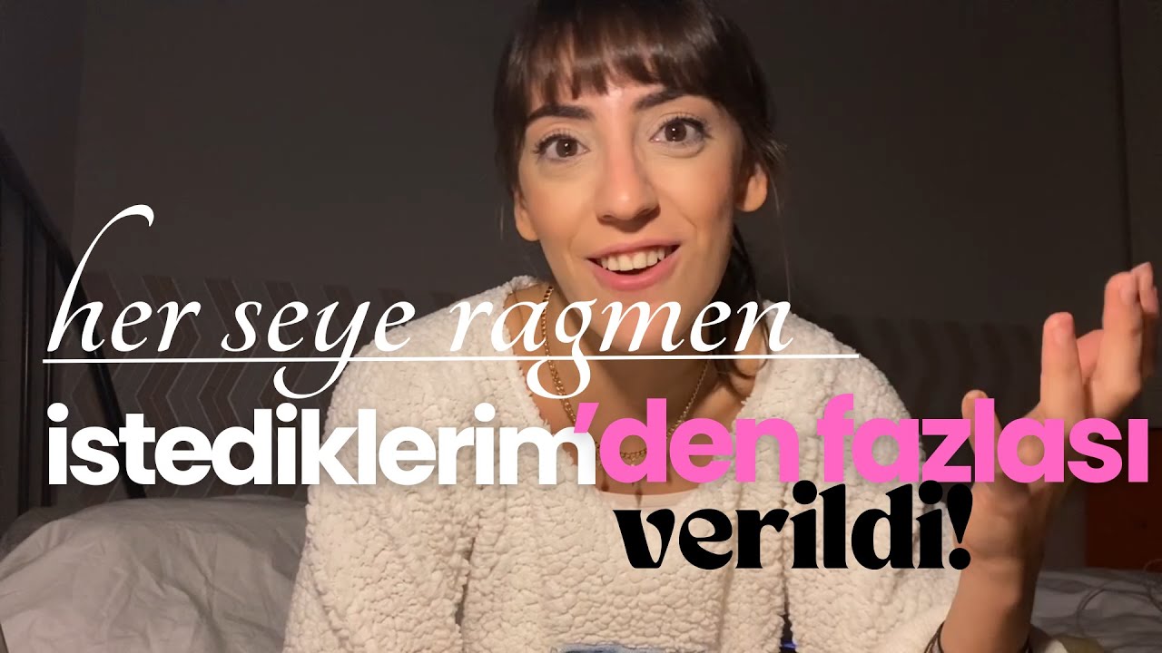 lucky girl sendromuyla Her İsteğim Gerçekleşti | çekim yasası formülünü veriyorum