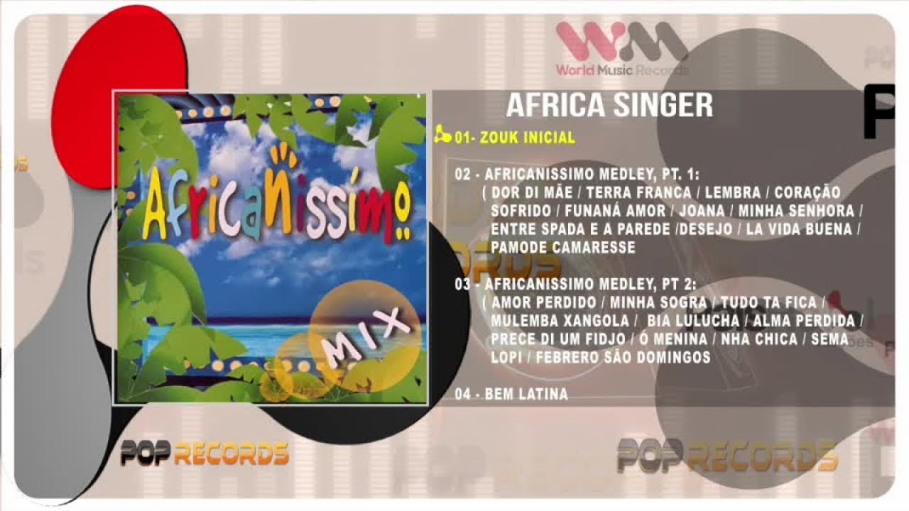 AFRICA SINGER - Africanissimo Mix - Vol 4 - Full Album