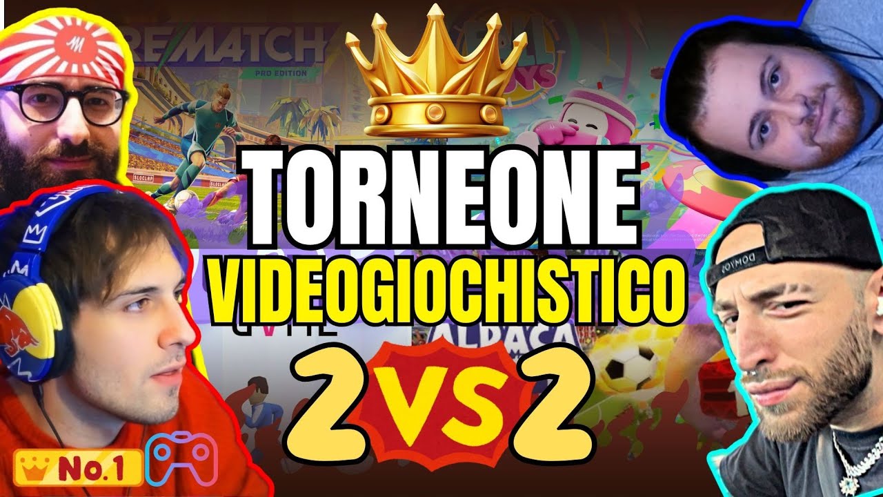 TORNEO🕹VIDEOGIOCHISTICO AGONISTICO 2🆚️2 Blur w/Marza,Pesh,Zazzone