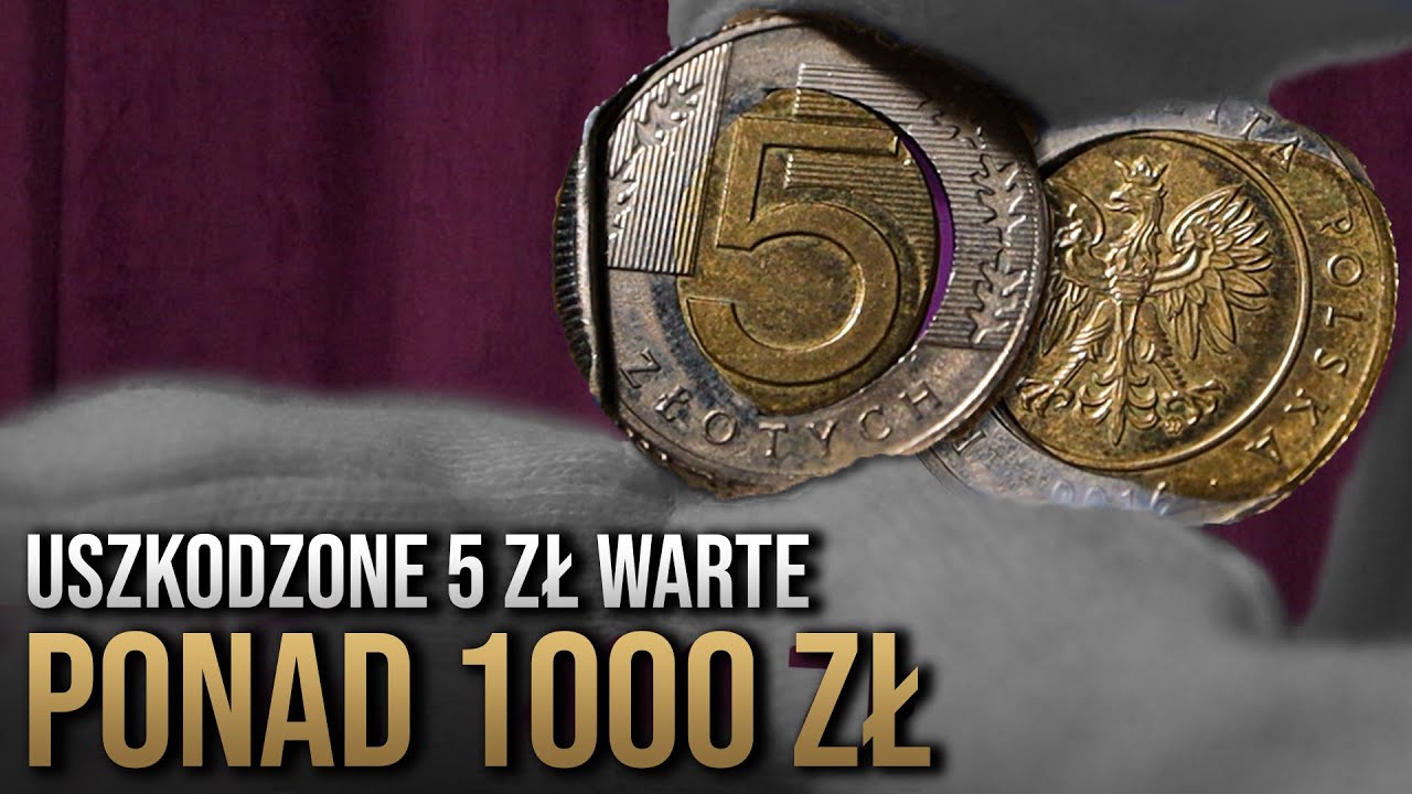 DESTRUKTY - jak USZKODZONA MONETA może zostać sprzedana za PONAD 1000 ZŁ