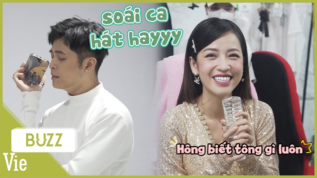 Hậu Trường Puka - Gin tập hát trước khi ra sân khấu, người hát lệch tone người chuẩn soái ca