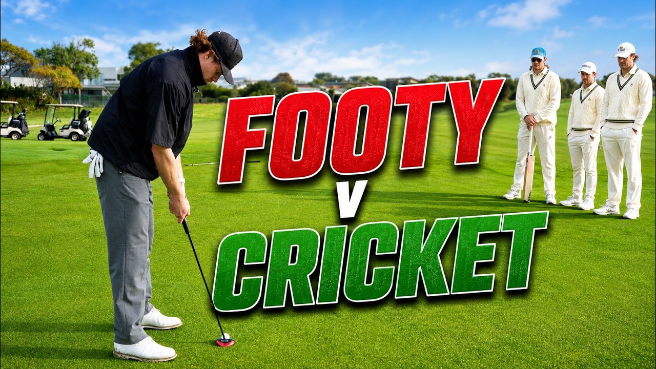 We Challenged Big Bash Cricketers To A Golf Match