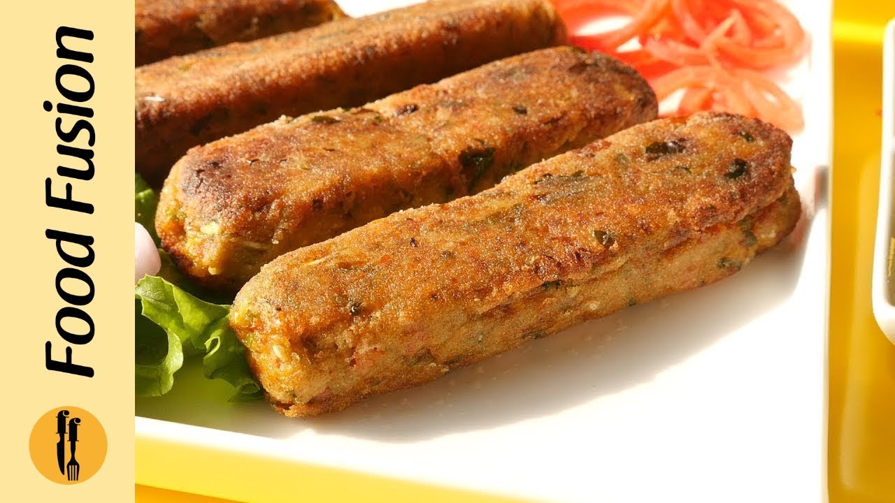 Vegetable Seekh Kabab Recipe By Food Fusion