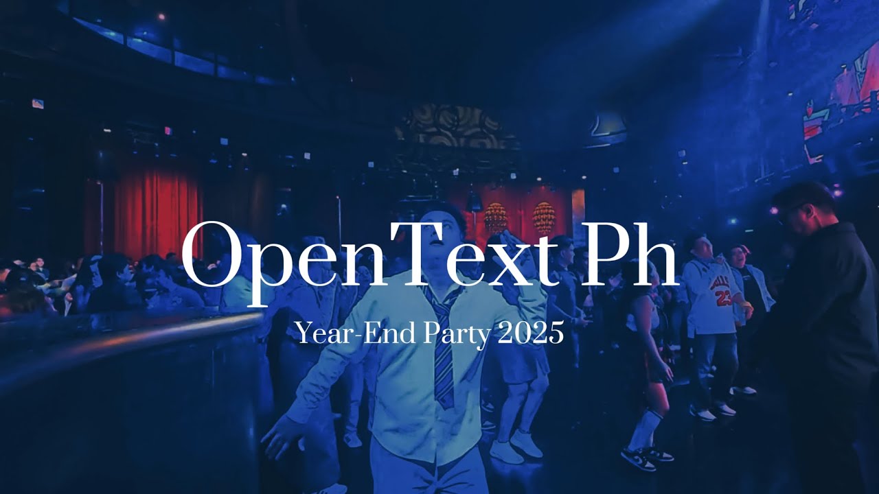 OpenText Philippines Year End Party 2025