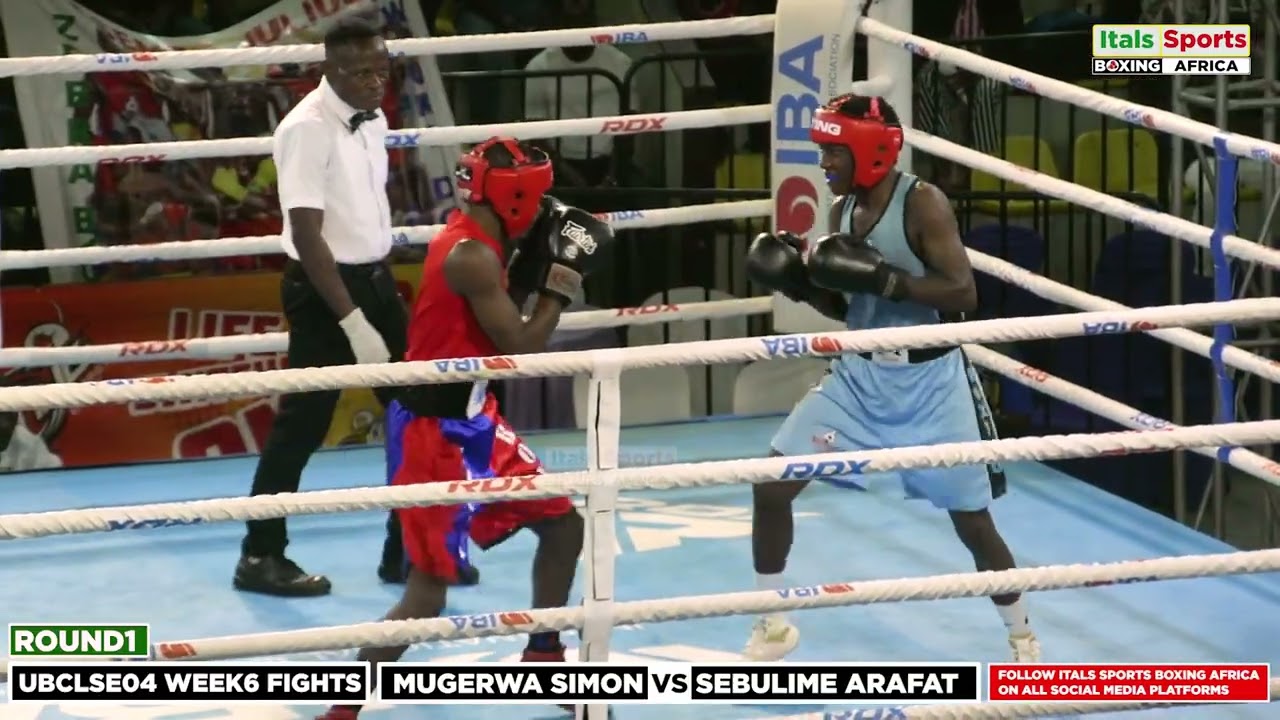 MUGERWA SIMON VS SEBULIME ARAFAT FULL FIGHT #MUGERWASIMON KNOCKS OUT SEBULIME  ROUND ONE#BOXRING