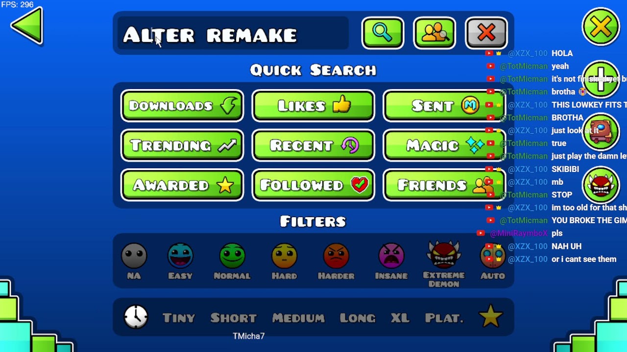 Geometry Dash | LEVEL REQUESTS | Minicheron Stream #7