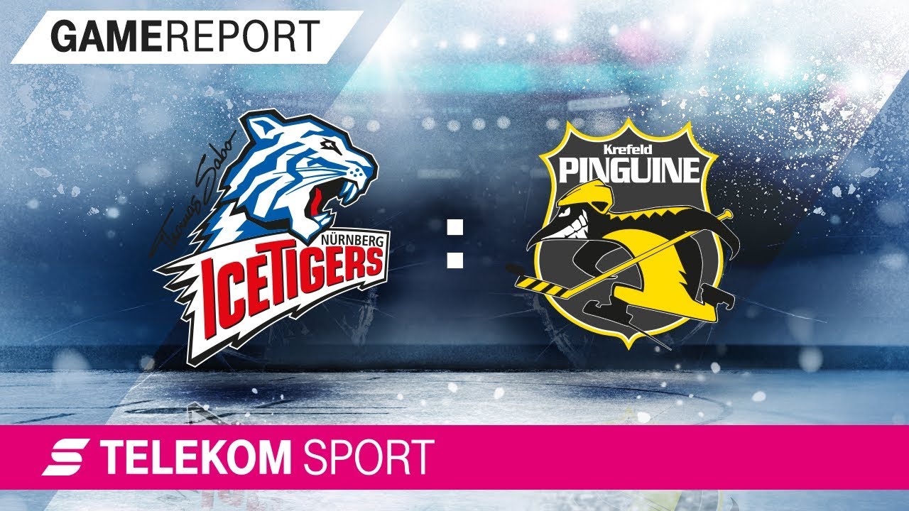 Thomas Sabo Ice Tigers - Krefeld Pinguine | 36. Spieltag, 17/18 | Telekom Sport