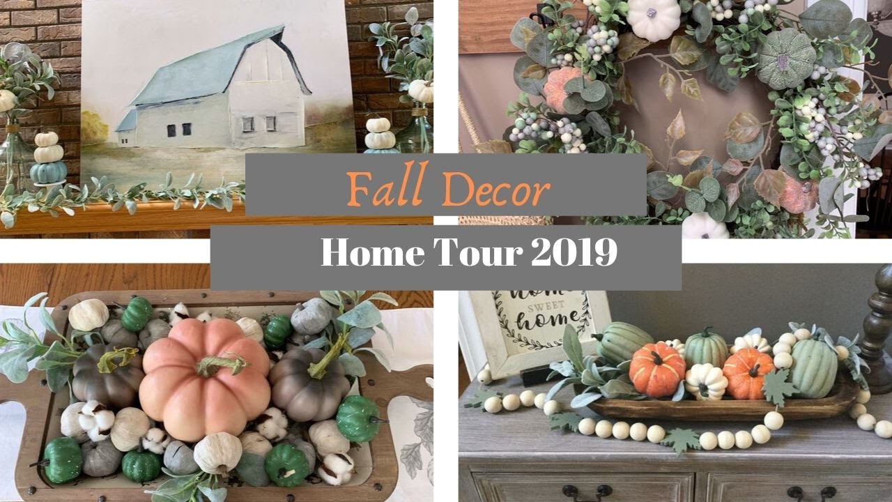 NEW!  FALL DECOR HOME TOUR 2019 | MODERN FARMHOUSE FALL DECOR | Decorate With Dana