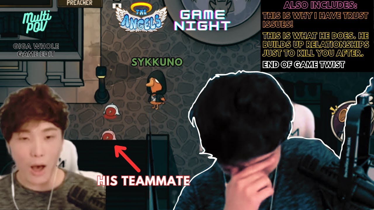 Sykkuno Accidentally Kills His Partner in GOOSE GOOSE DUCK (w/ Lyndi, Boogie, Chanpu, Banana & MORE)