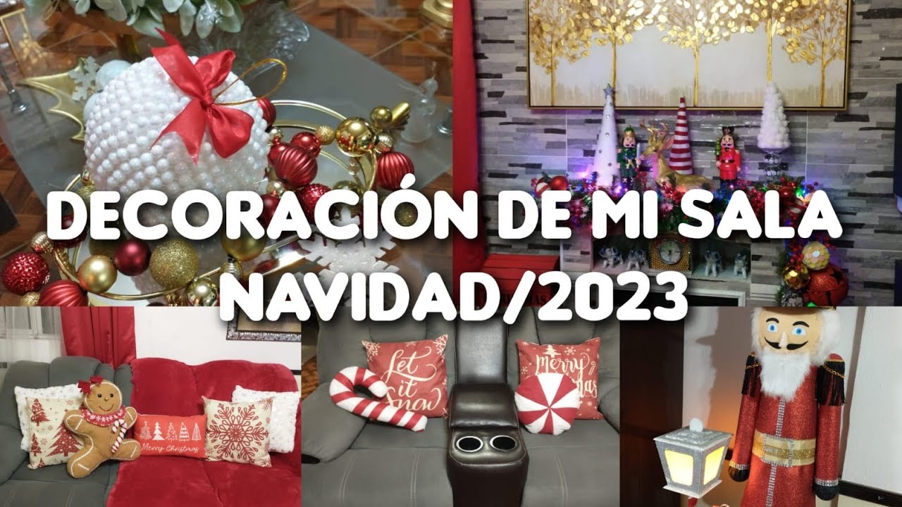 Decoración de mi sala navidad/ 2023🎄🧑‍🎄