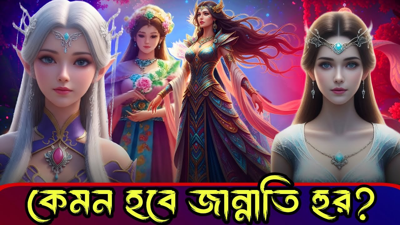 জান্নাতি হুর কেমন হবে | জান্নাতি হুরের সৌন্দর্যের বর্ননা