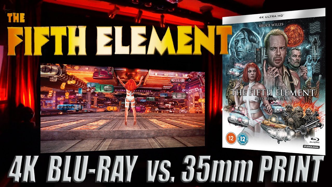 «Пятый элемент» 4K UHD против 35-мм кинопленки