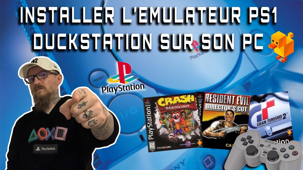Installer l'émulateur Playstation 1 