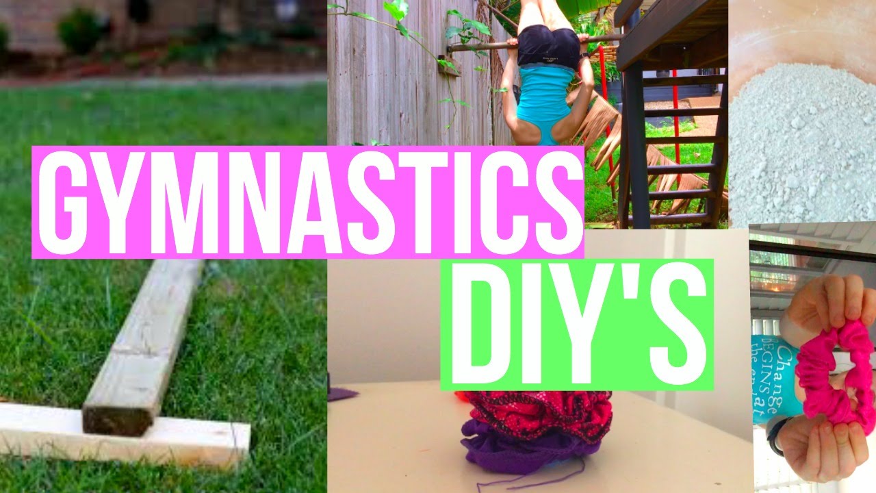 Easy Gymnastics DIY'S you MUST TRY! beam, bar + more❤︎