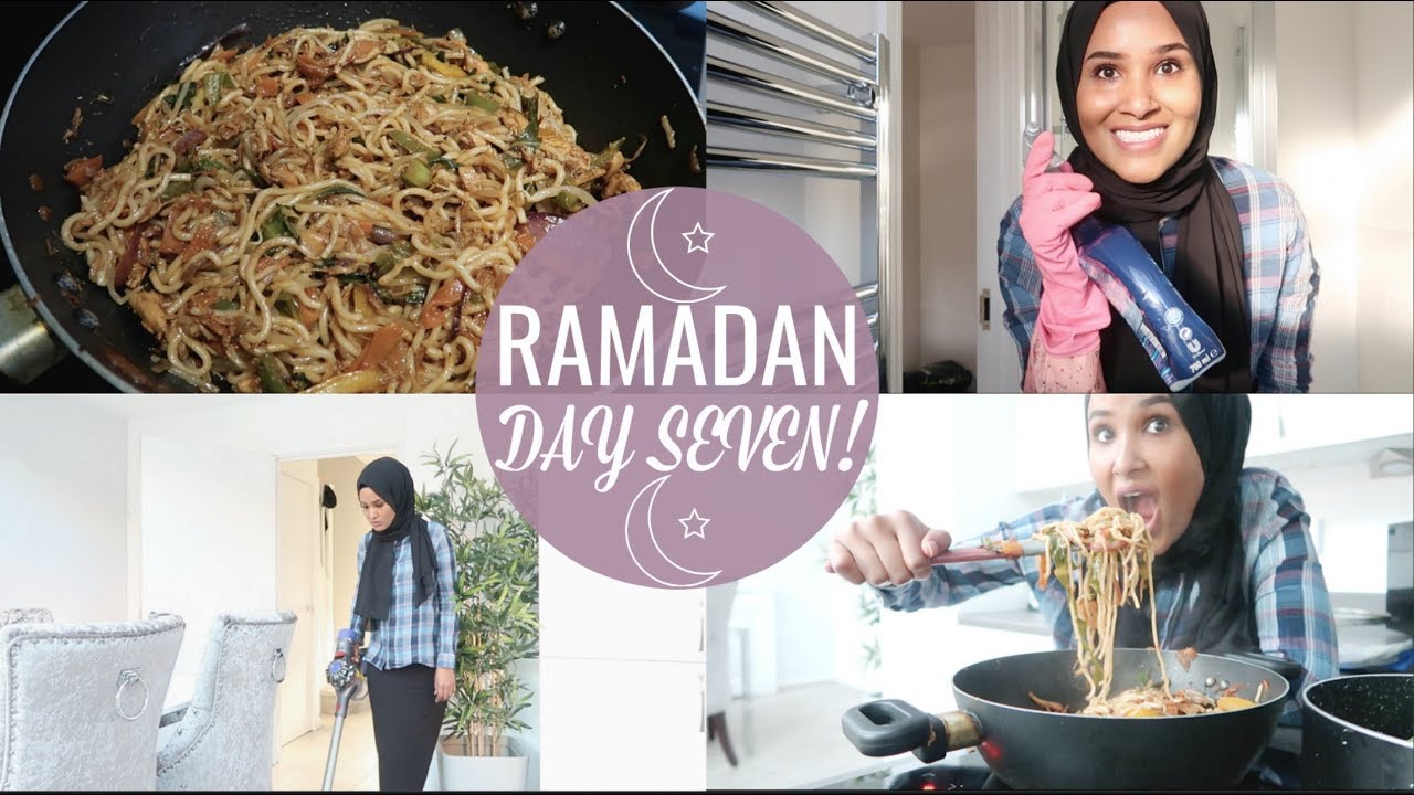 Cook & Clean With Me, A Casual Home Day| RAMADAN #DAY7| Zeinah Nur