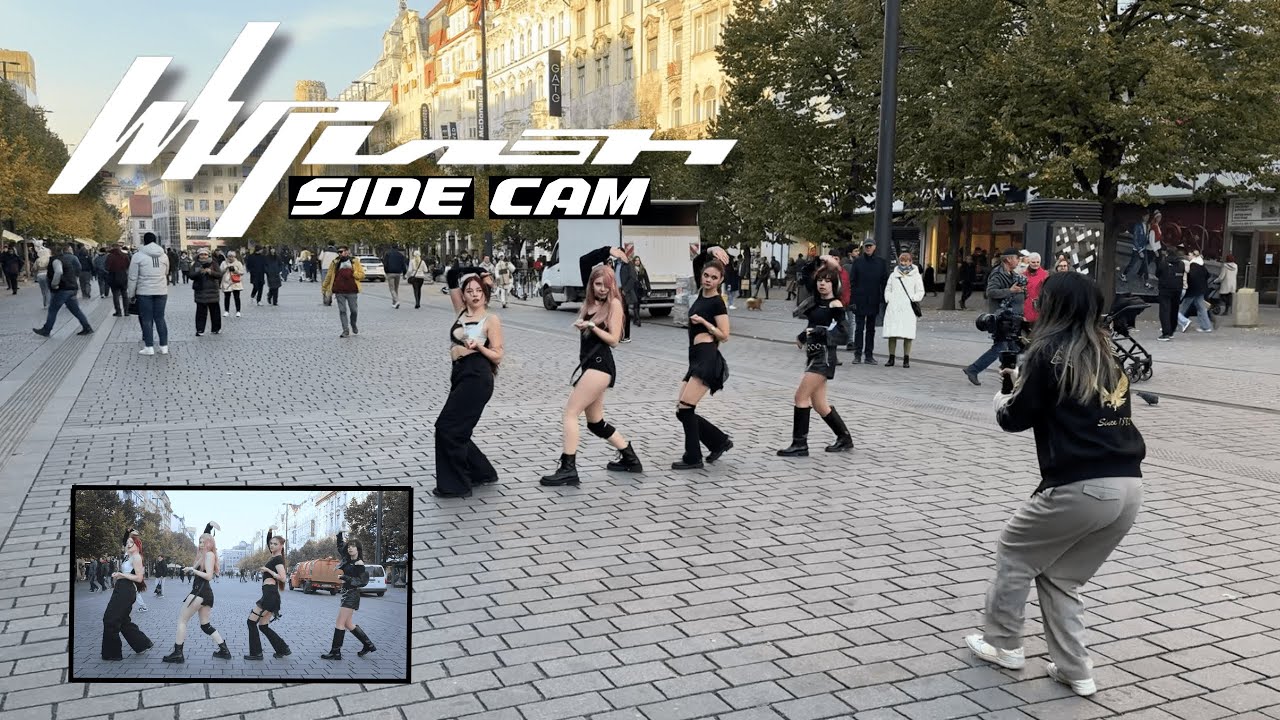 [KPOP IN PUBLIC PRAGUE | SIDE CAM] - aespa 에스파 'Whiplash' - dance cover by NEVEN
