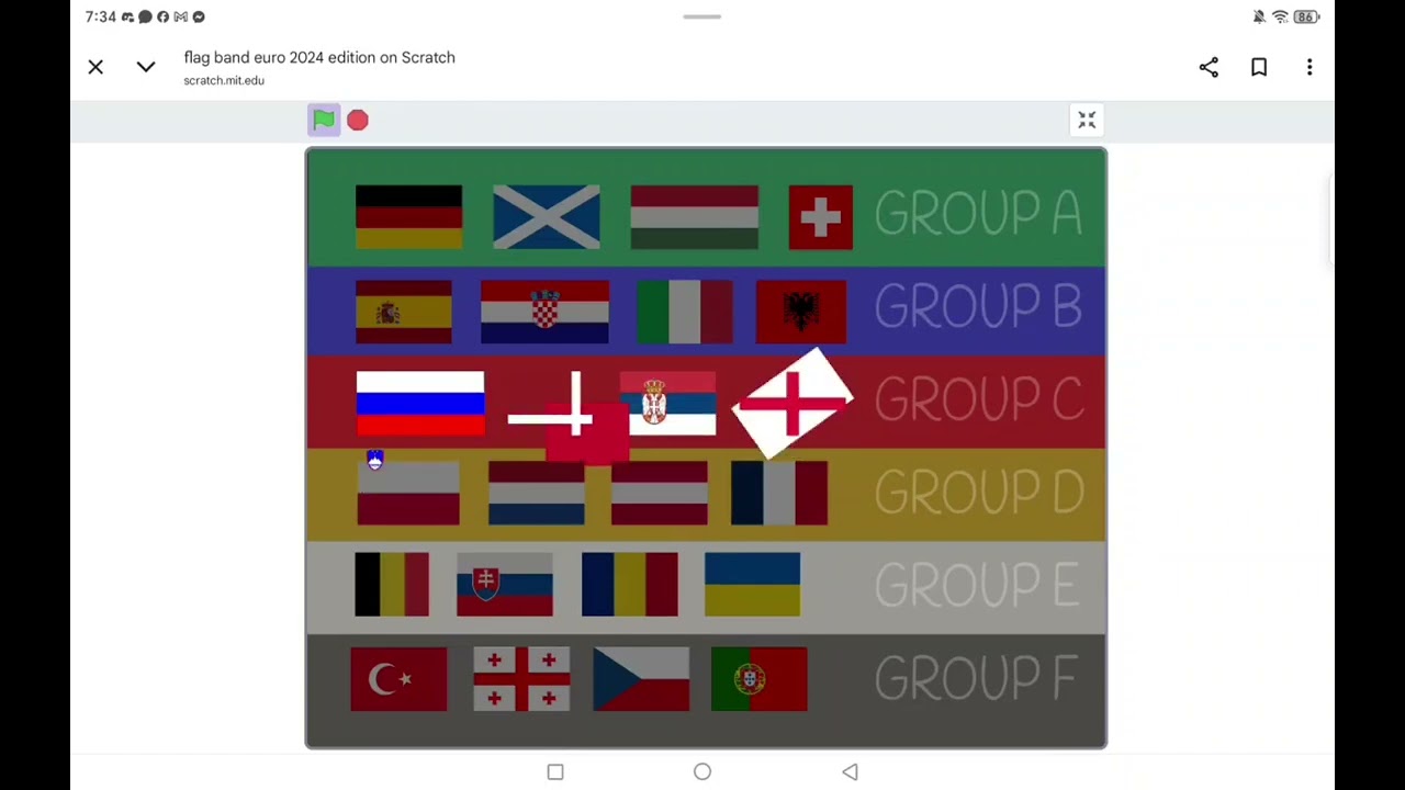 Euro battle flag band edition 