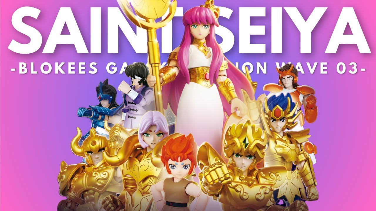 Blokees Saint Seiya Galaxy Version Wave 03 Unboxing y Review