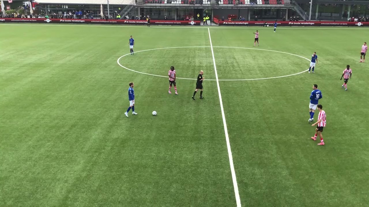 Jong Sparta-GVVV (2e helft 5-2)