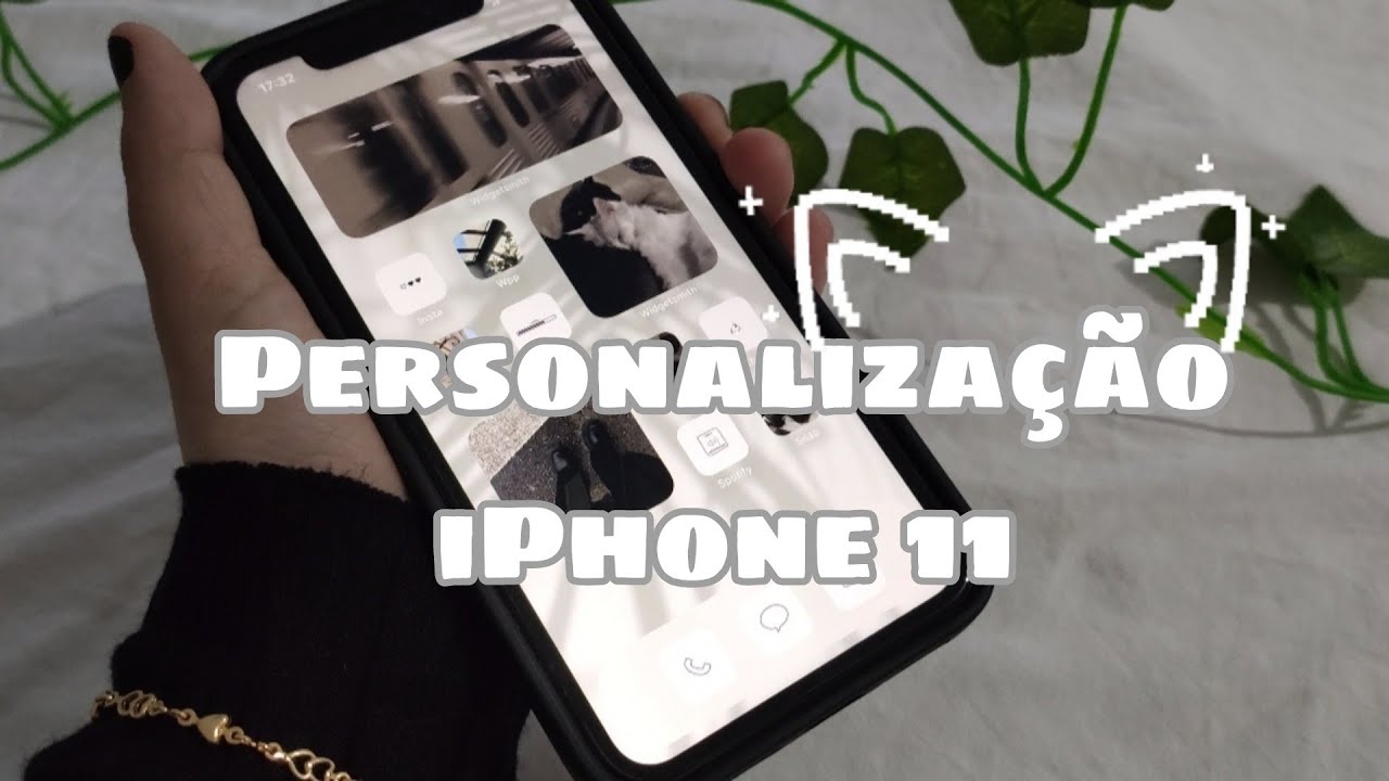 Personalizando meu iPhone 11 iOS 16 | Aesthetic | Pinterest 💕
