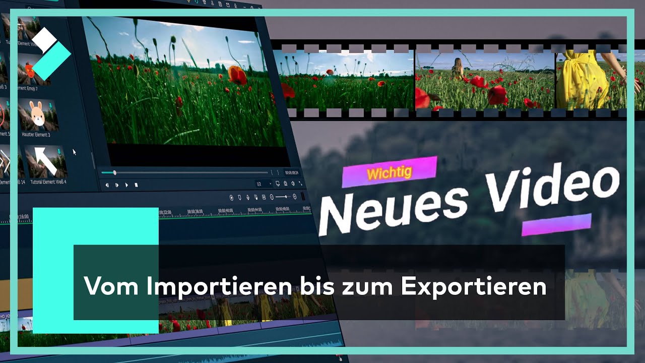 Vom Importieren bis zum Exportieren, alle Schritt testen | FilmoraX User-Showcase