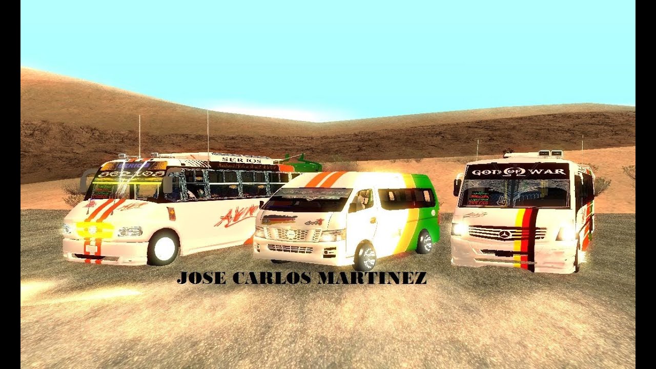 Nv350 Alemana, God Of War y Serios Autobuses del Valle de Mexico Gta San Andreas