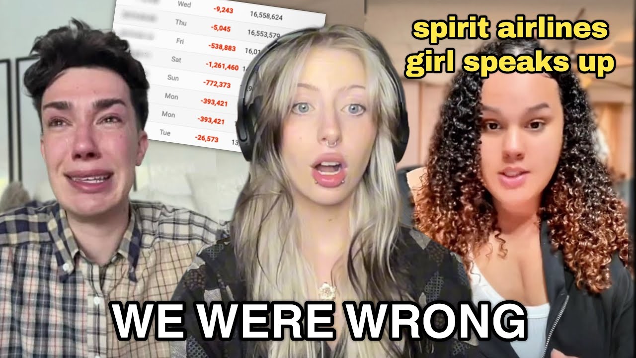 the james charles & spirit airlines worker situation GETS WORSE