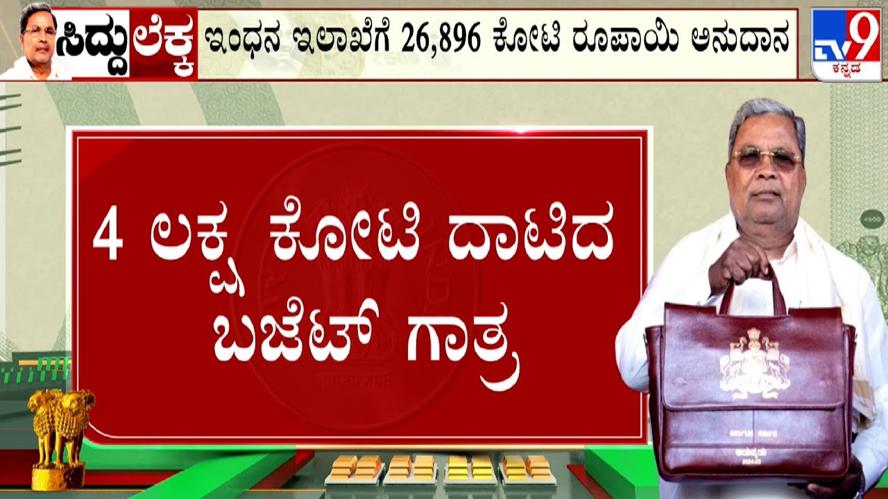 Karnataka Budget 2025: Siddaramaiah Govt Unveils Rs 4 lakh Crore Budget &ndash; Key Points