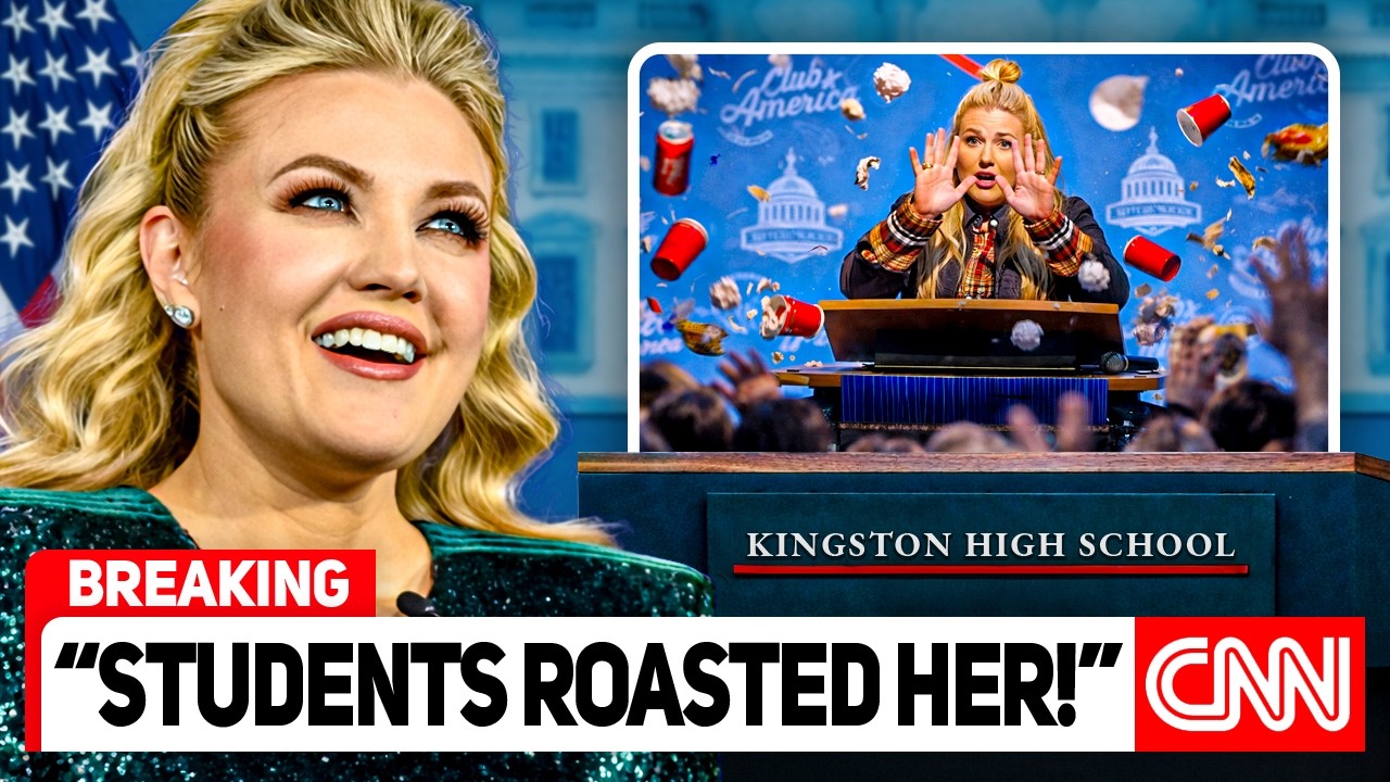 Erika Kirk STUNNED As High School Crowd REACTS To Her Cringe Speech