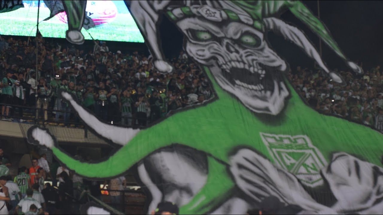 Atlético Nacional 1 Vs medellin 2 | La Banda de Los Del Sur | El orgullo está en la hinchada.