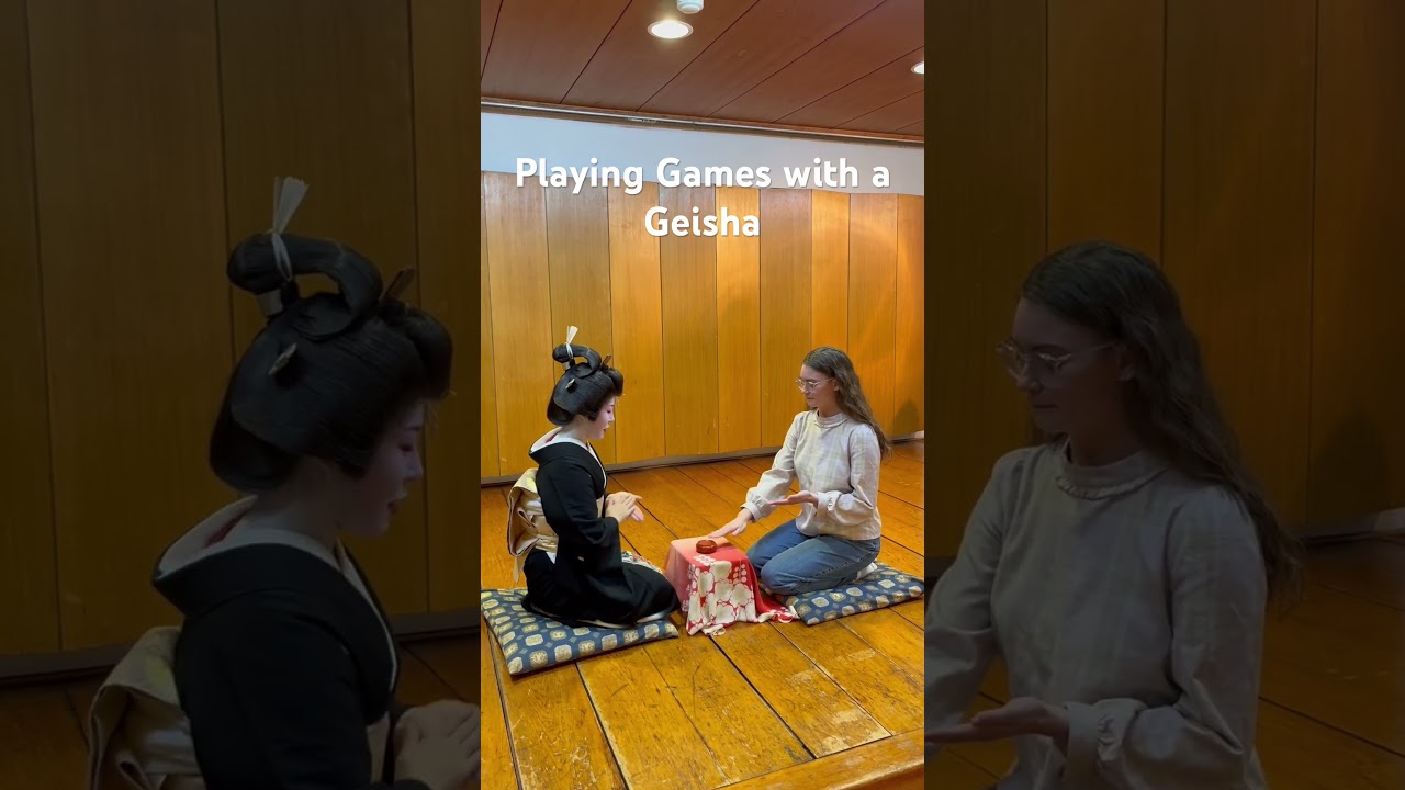I Won Against the Geisha #geisha #japan #japanlife #japantravel #tokyo #tokyojapan