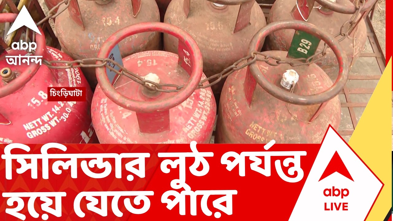 LPG Crisis | গ্যাসের এই আকালের মধ্যে সিলিন্ডার লুঠ পর্যন্ত হয়ে যেতে পারে I ABP Ananda Live