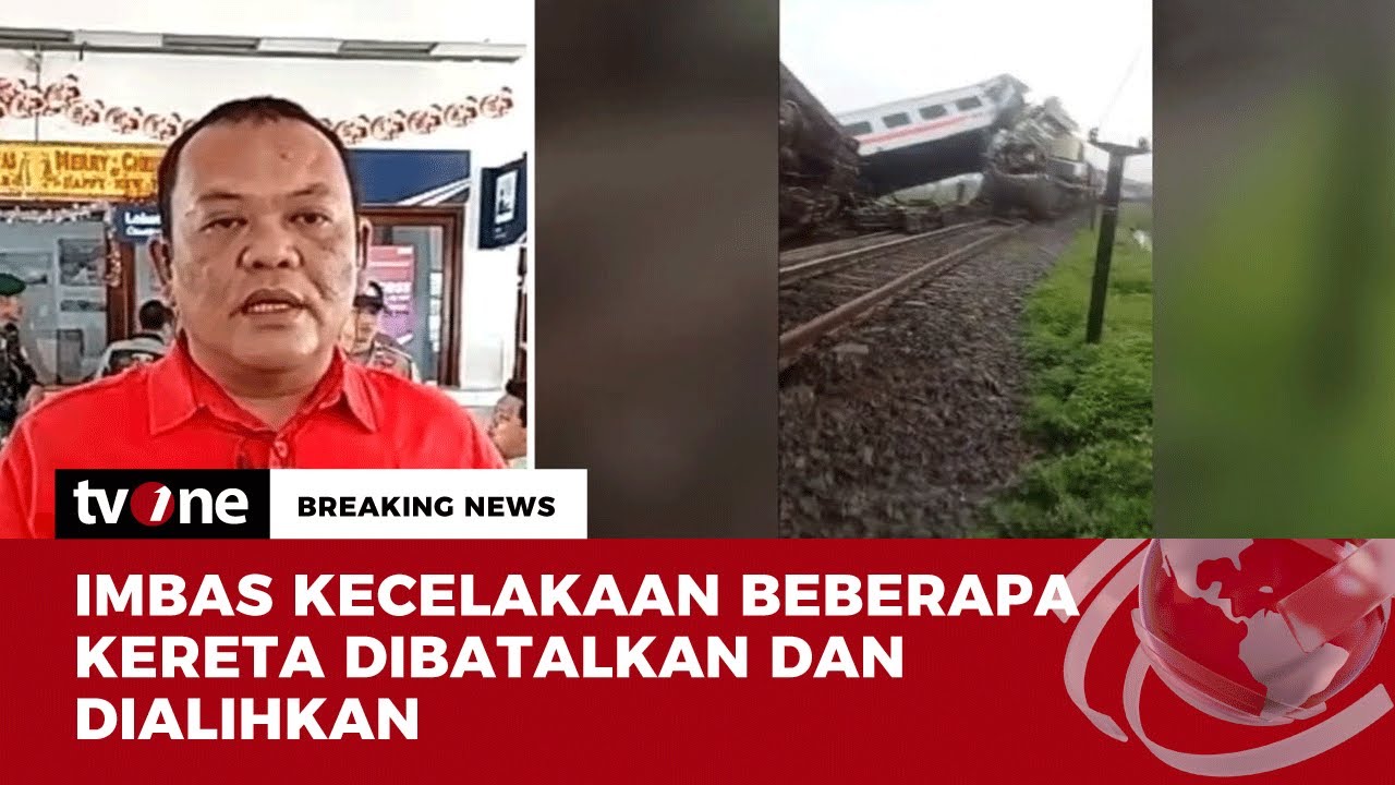 PT KAI Ganti 100 Persen Tiket yang Dibatalkan Dampak Kecelakaan KA Turangga dan KA Bandung Raya