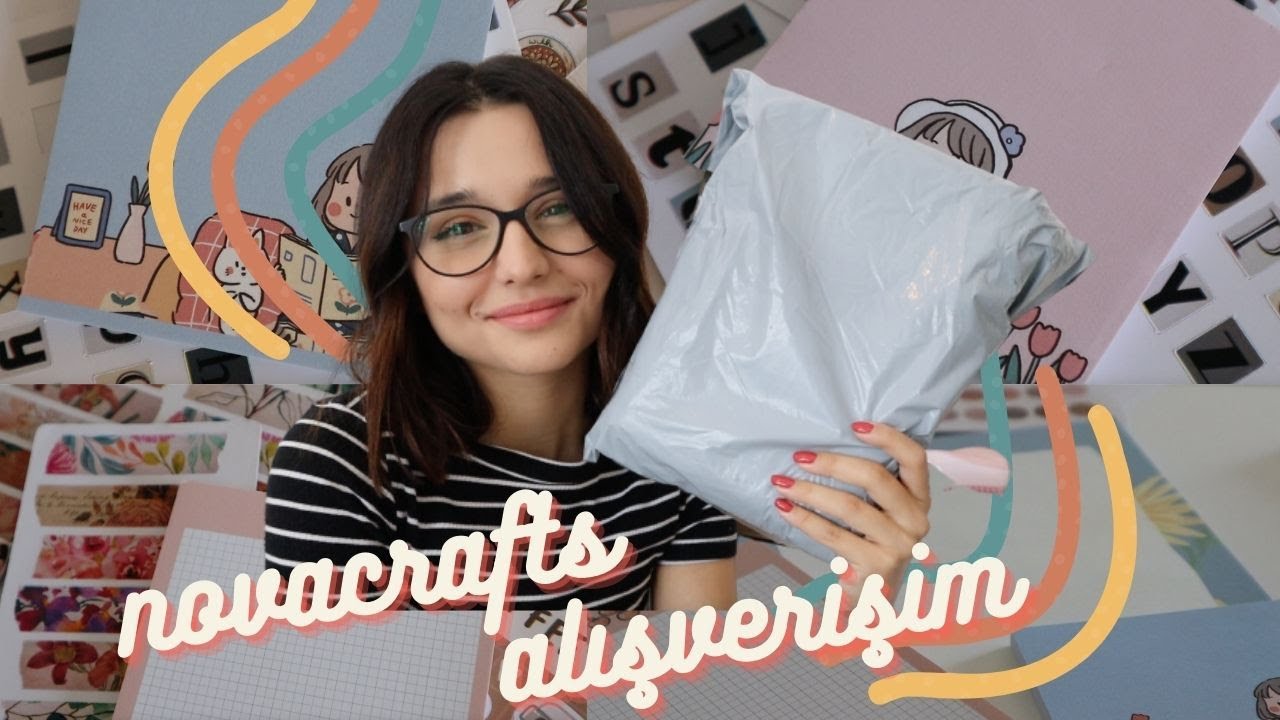 Nova Crafts Kırtasiye ve Journal Alışverişim!