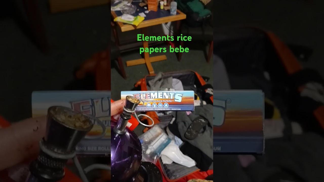 ELEMENTS ultra thin rice rolling papers !!!