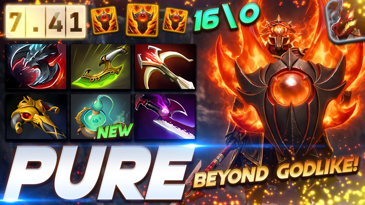 [7.41] Pure Dragon Knight Beyond Godlike - Dota 2 Pro Gameplay [Watch & Learn]