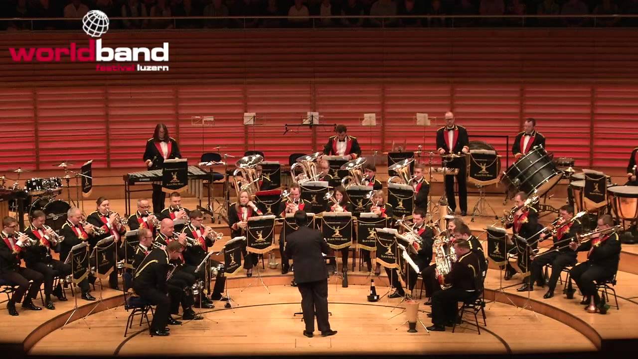 Black Dyke Band plays Black Dyke Spooktacular @ World Band Festival Luzern 2015