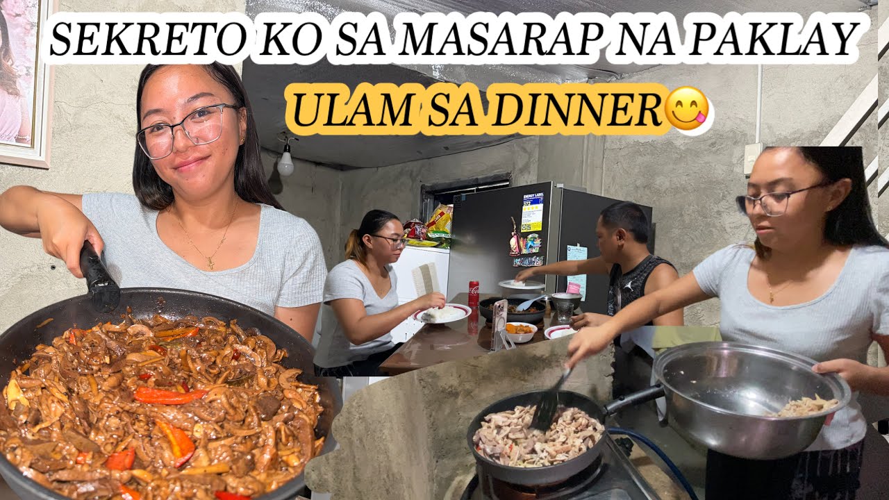 SEKRETO KO SA MASARAP NA PAKLAY | LUTO NG ULAM SA DINNER @SimplyAmory 