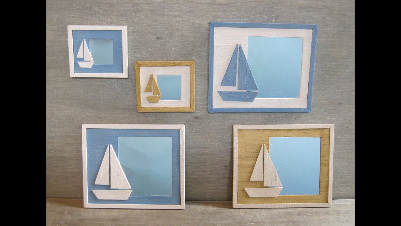 1/12th Scale Nautical Style Wall Mirror