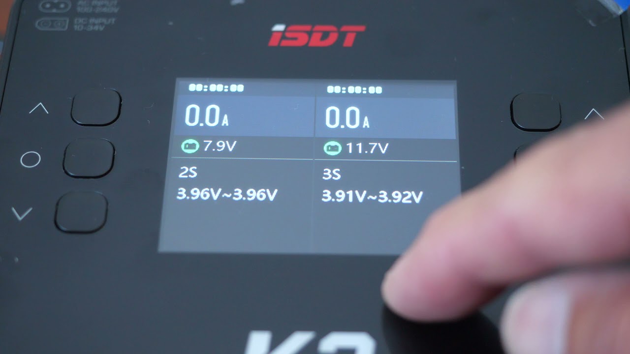 ISDT K2 Dual (ESPAÑOL) - Sistema de Carga