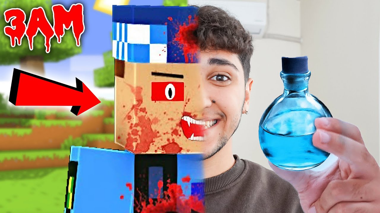 GECE 3'te SAKIN KEREM KOMİSER İKSİRİ İÇMEYİN !! (Kerem Komiser'e Dönüştüm)