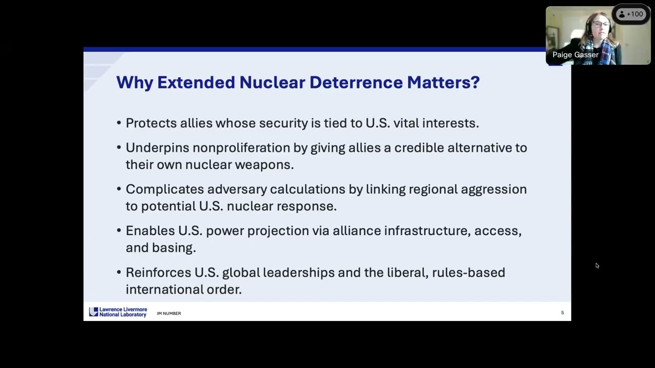 CGSR | Toward a New Strategic Approach to U.S. Extended Nuclear Deterrence