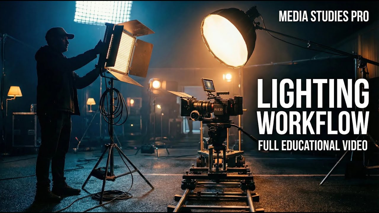 Camera Work film Making Best Lighting tips for Best Cinematic Movie or Video | Media Studies Pro