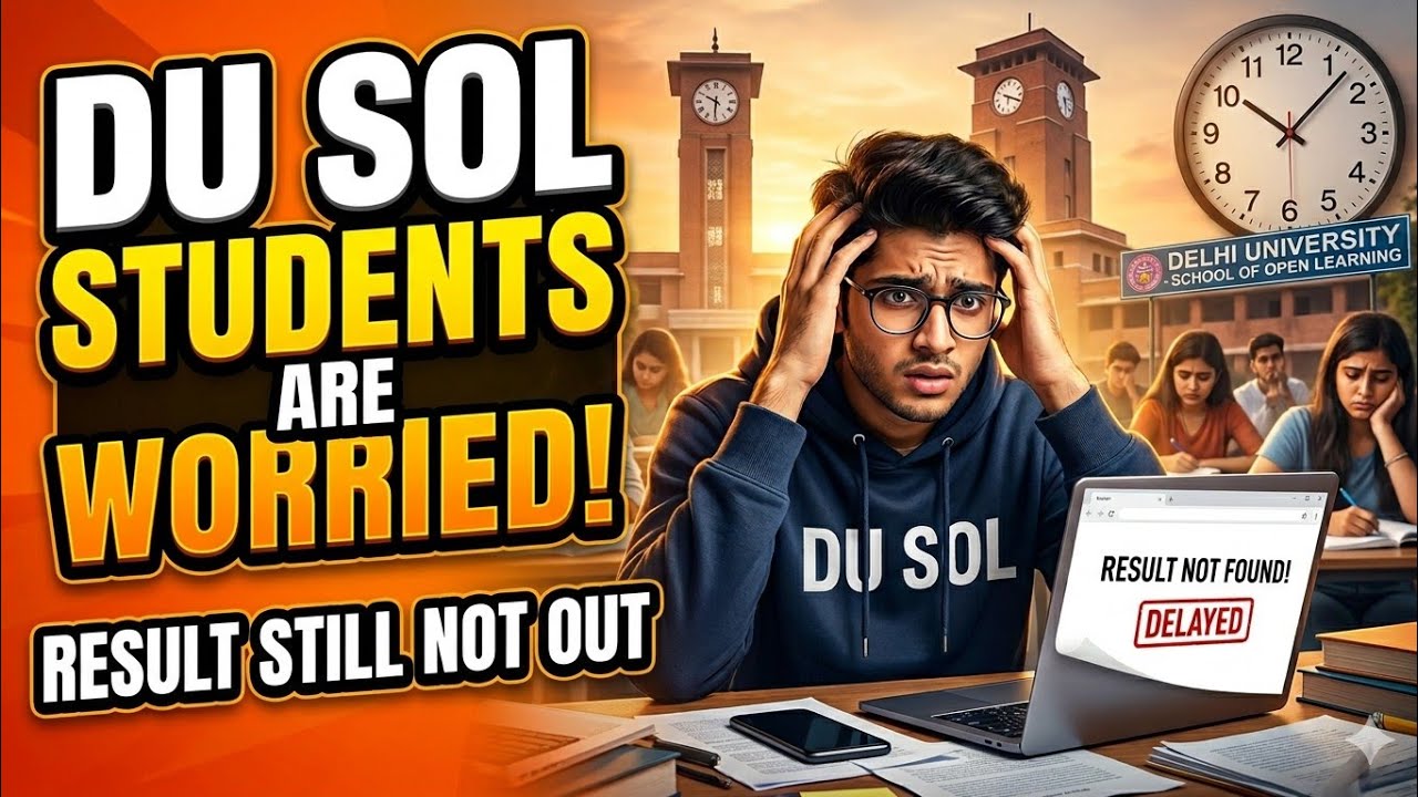 DU SOL RESULT DELAYED 😭 LATEST UPDATE | Du Sol students career at Risk ❌