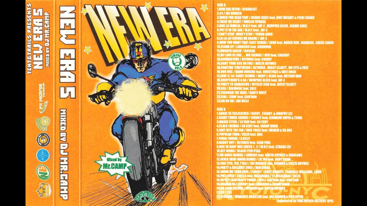 NEWERA5 DJ MR.CAMP - HIPHOP MIXTAPE JAPAN 90's