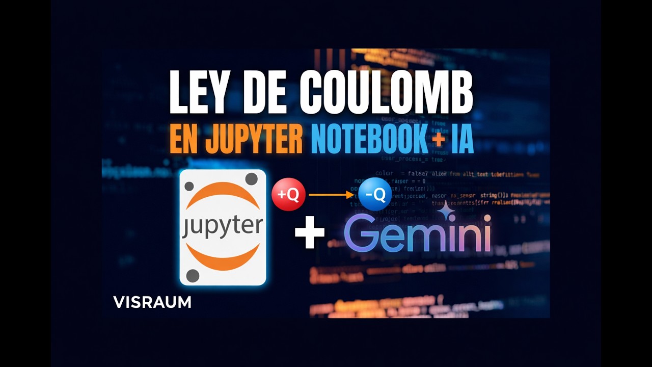 Ley de Coulomb – Ejercicio resuelto con Jupyter Notebook (3/3)