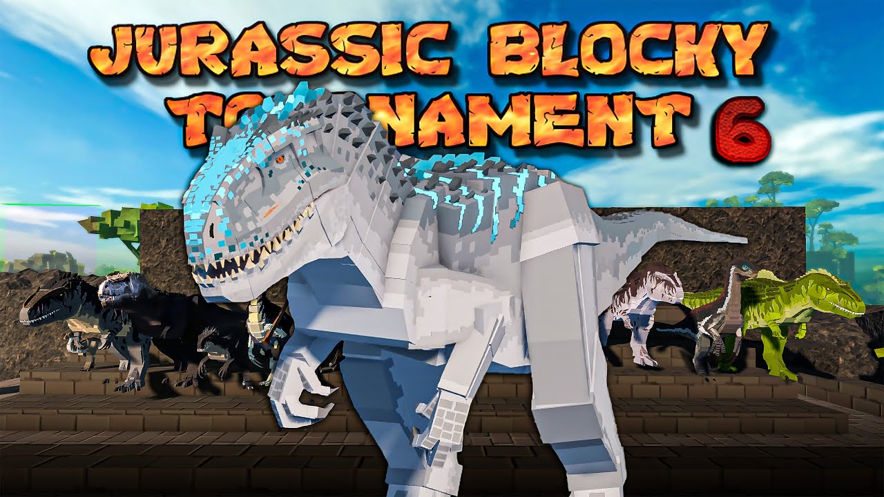 Jurassic Blocky Tournament Battle 6 | Roblox