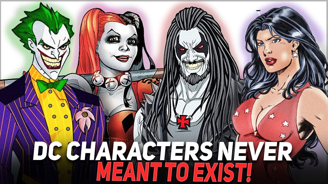 10 DC Characters That Were Created By A Mistake