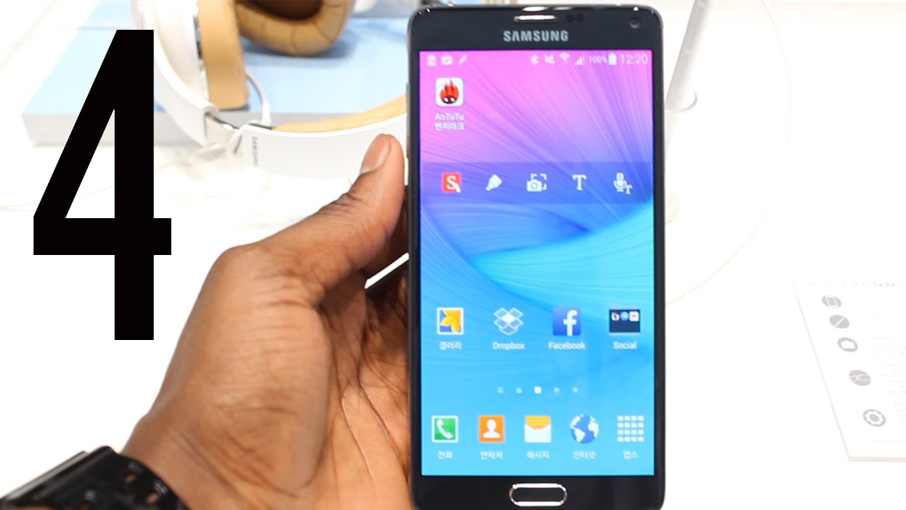 Samsung Galaxy Note 4 Hands-On Review!